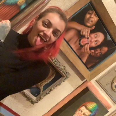 Steffi vor David Nicholson