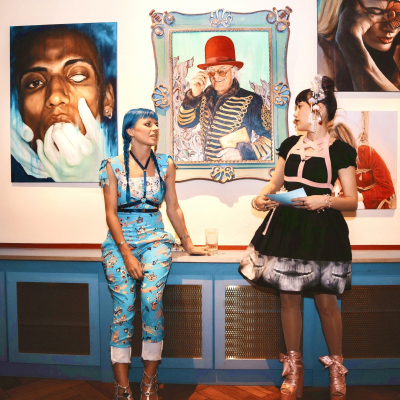 Anne Bengard und Melissa Lee. Photos Tina Dubrovski