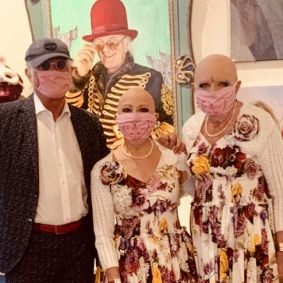 Ehrengäste Eva und Adele