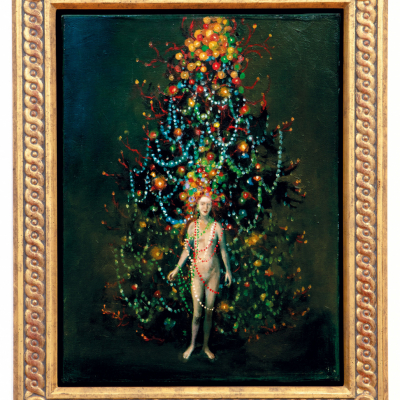 Julie-Heffernan-New-York-USA-—-Study-for-Self-Portrait-as-Bush