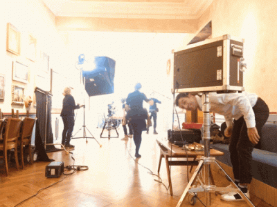 Stefano Casertano Filmaufnahmen am 2. November 2018