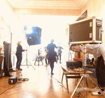 Stefano Casertano Filmaufnahmen am 2. November 2018