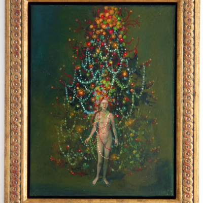 Julie Heffernan -Study-for-Self-Portrait-as-Bush