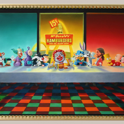 Ron English The Last Supper