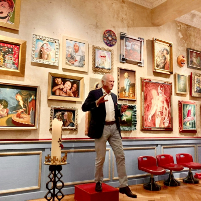 Rotary-Abend-28.04.22- Prof. Seibert redet